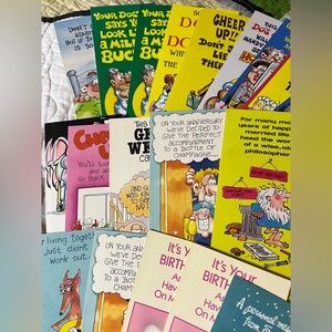 Vintage 1970’s humor assorted cards